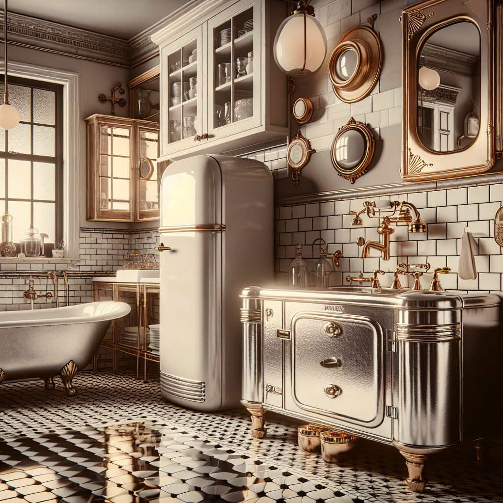 Exploring Kitchens and Bathrooms of the Roaring 20s