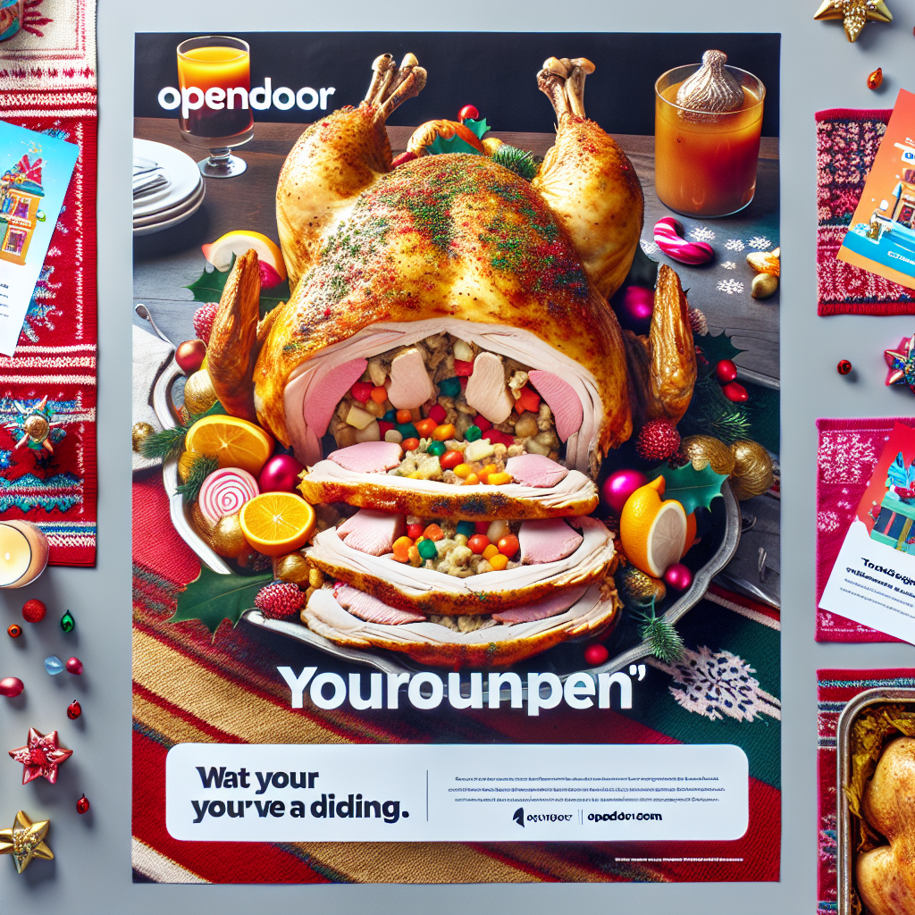 Opendoor Unveils Turducken Ad to Add Flavor to the Holiday Season