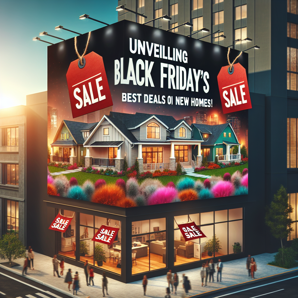 Unveiling Black Friday's Best Deals on New Homes!