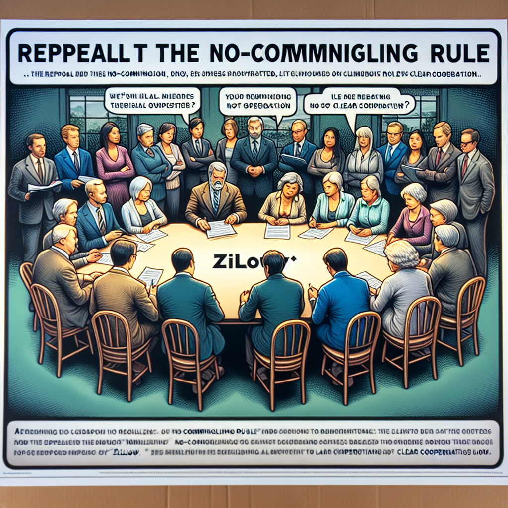 Zillow: Repeal the No-Commingling Rule, Not Clear Cooperation